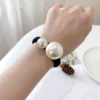 ยางรัดผมมุกใหญ่ Big Pearl Band สวยงามหรูหราคลาสสิค